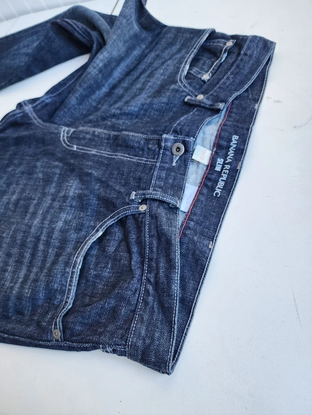 Banana Republic Slim Jeans Mens Medium Blue 100% Cotton 38 x 32